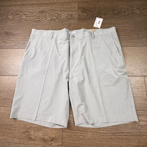Peter Millar Men's Shackleford Performance Hybrid Shorts NWT Sz 44 Gray Golf - Picture 2 of 16